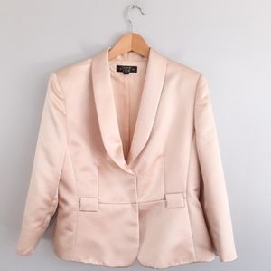Tahari Luxe Arthur S. Levine Champagne Blazer Jacket